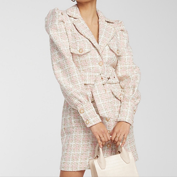 Simons Icone Tweed Dress - Picture 1 of 8